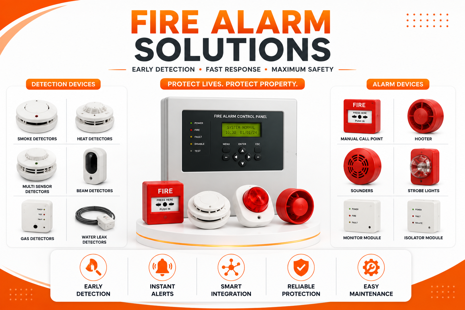 Intelligent Fire Alarm Systems