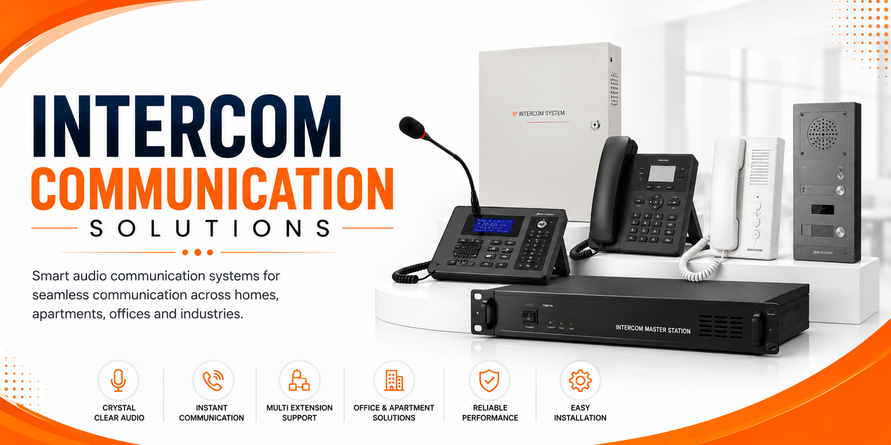 Professional Intercom Communication System